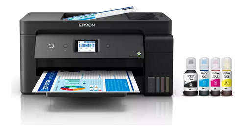 Impresora A Color Multifunción Epson Ecotank L14150 Con Wif