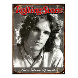 Cartel De Chapa Portada Revista Rolling Stones Spinetta P486