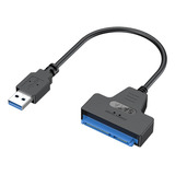 Cable Adaptador Usb 3.0 A Sata 2.5' Discos Rígidos Solidos.