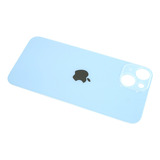 Refaccion Tapa Trasera Cristal Para iPhone 14 Azul Adhesivo