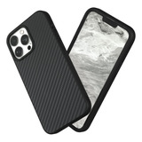 Funda Para iPhone 13 Pro Max, Negra/fibra De Carbono