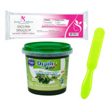 Kit Depile Plus Extra Menta Pote 290g + Lenço Tnt 