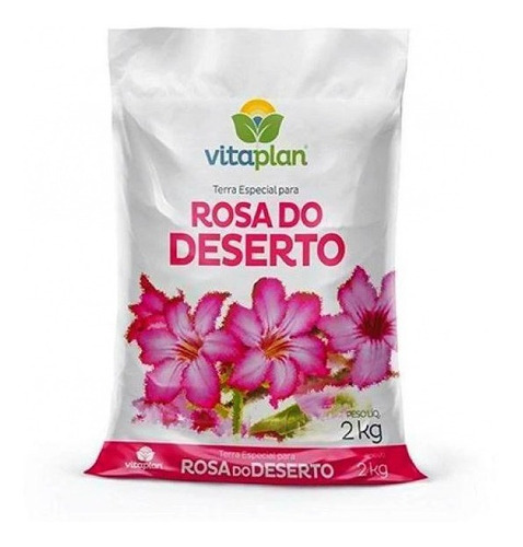 Substrato Pronto Uso P/ Rosa Do Deserto 2kg - Abc Do Bonsai