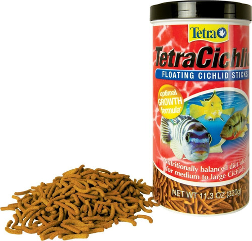 Alimento Tetra Cichlid Sticks 320gr Peces Cíclidos Africanos