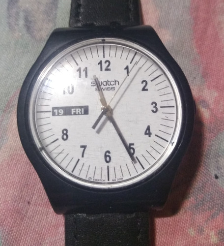 Reloj Swacht Doble Calendario 