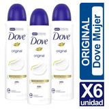 Desodorante Dove Original Pack De 6 Unidades 150ml
