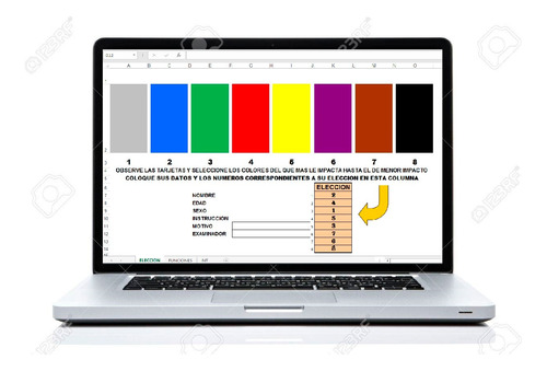 Test De Luscher Colores - Software + Material Digitalizado