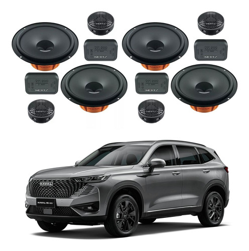 Kit Upgrade Gwm Haval H6 2 Kits 2 Vias Hertz Dsk 165 