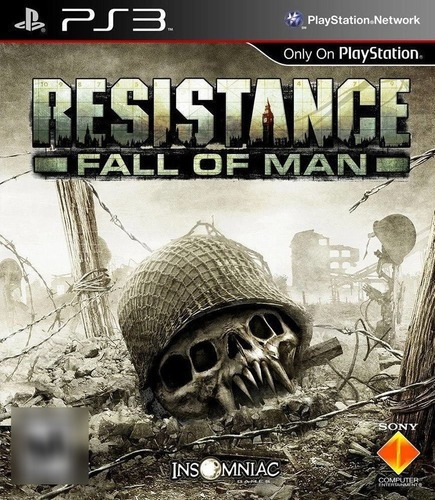 Resistance Fall Of Man Ps3 Mídia Física Seminovo Completo