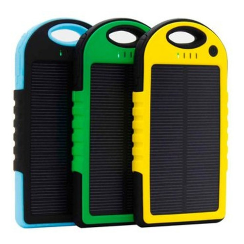 Power Bank Cargador Panel Solar 2 O 3 Cargad