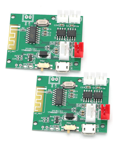 1 Par De Módulos De Amplificador De Potencia, Placa Amplific