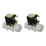 2 X Válvula Solenoide 220v 3/4 Irrigação Automática Agua