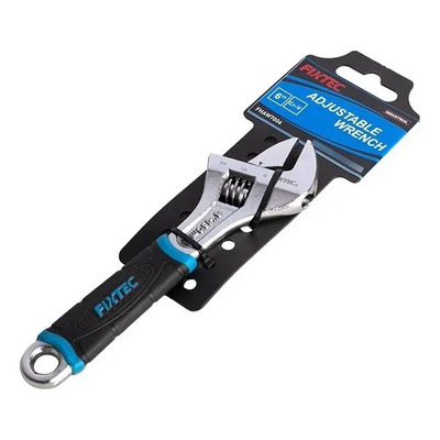 Llave Ajustable Perico 6 Crv Cromado Mango Confort Fixtec | Meses sin interés
