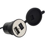 Cargador Usb Para Moto Impermeable 12v Celular 8644