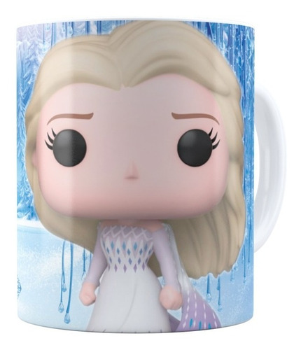 Mug Pocillo De Cerámica Frozen Personalizado De 11 On