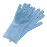 Guantes De Silicona Lava Platos Limpieza De Baño Cocina 