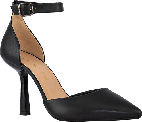 Sandália Feminina Slingback Salto Alto Fino Sapato Scarpin