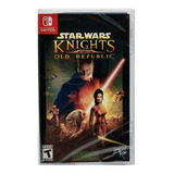 Star Wars Knights Of The Old Republic Kotor Nintendo Switch