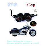 Direccionales Focos Motocicleta Retro Harley Chopper Metal