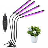 Lampara Led Cultivo Indoor 4 Ramas Usb 5v Espectro Completo