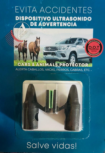 Dispositivo Ultra Sónico De Advertencia Car Animal Protector