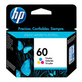 Cartucho De Tinta  Hp 60 Original Cc643wl Tricolor