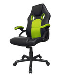 Silla Gamer Escritorio Pc Ergonomica Tapizado Cuero Esports