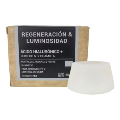 Shampoo Sólido Ácido Hialurónico Romero Bergamota Crecimient | MercadoLibre