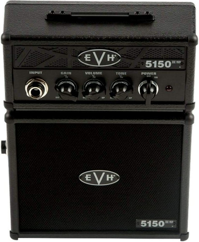 Evh 5150iii Micro Stack  Stealth Black 1w 1x3 Mini  Lif...