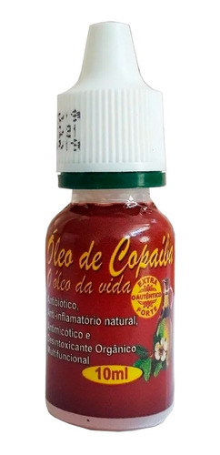 12 Un Óleo De Copaiba Original Natural Desintoxicador 