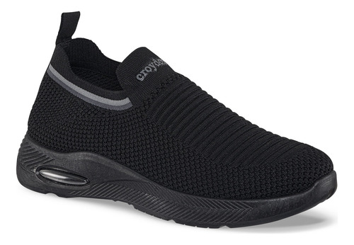 Tenis Laxu Negro-neg Para Hombre Croydon