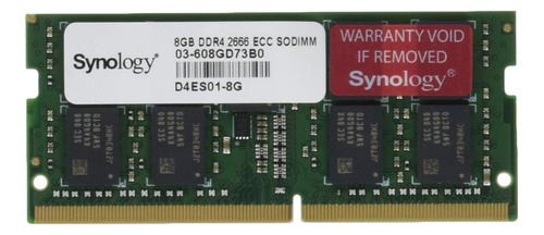 Synology Ram Ddr4 Ecc So-dimm 8gb (d4es01-8g)