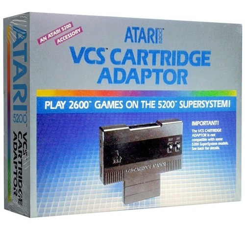 Conversor Adaptador De Atari 5200 A Cartuchos De 2600 Nuevo