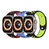 Correa Deportiva Para Apple Watch Band Series 8 7 6 5 4 3 Se