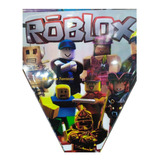 Mega Roblox Noob & Jhon Set 10 Banderines Para 4 Mts Decora