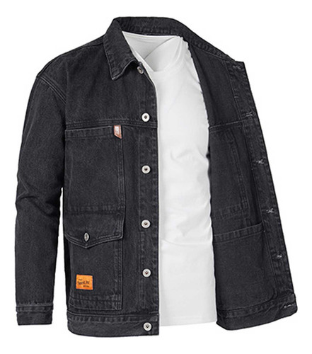 Chaqueta De Moto Q Coat De Cuero De Manga Larga Para Hombre,