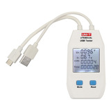 Tester Analizador De Carga Usb Uni-t  Ut658dual Electro