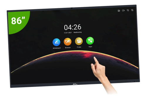 Pantalla Interactiva Inteligente 4k Zkteco