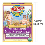 Cereal Multigrano Orgánico Comida Para Bebés Earth Best 227g