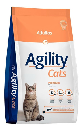 Alimento Agility Premium Para Gato Adulto Sabor Mix En Bolsa De 1.5kg