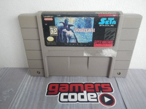 Nosferatu. Snes Gamers Code*