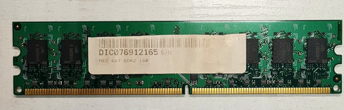 Memoria Ram Ddr2 (módulos De 1gb C/u)