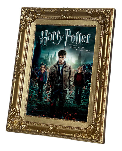 Cuadro Harry Potter Portaretrato Regalo Marco Personalizado