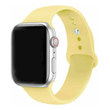 Pulseira Silicone Sport Para Apple Watch 38mm 40mm 42mm 44mm