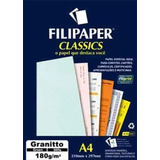 Papel Granitto Green 180g A4 Filipaper