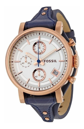 Fossil Original Boyfriend Es3838 Reloj Cronografo Mujer Orig