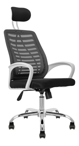 Silla De Oficina Ergonómica Apoyo Lumbar Brazos Ajustables