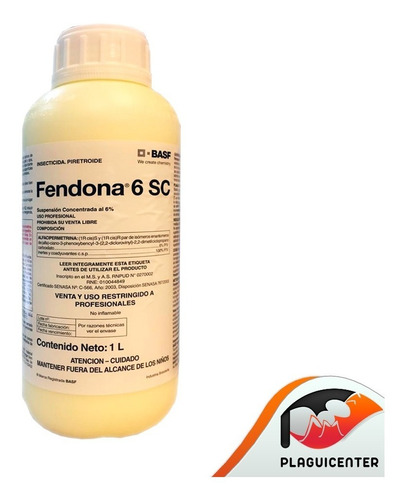 Fendona 6sc Basf 1l Hormigas Cucarachas Alacranes