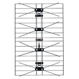 Antena Para Tda 4 Dipolos 14 Db +60kms Directo De Fábrica