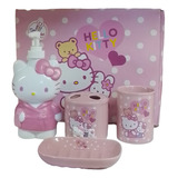 Kit De Baño Hello Kitty
